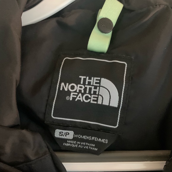 North Face Outer Shell, Black / Green, Size S - Picture 2 of 3